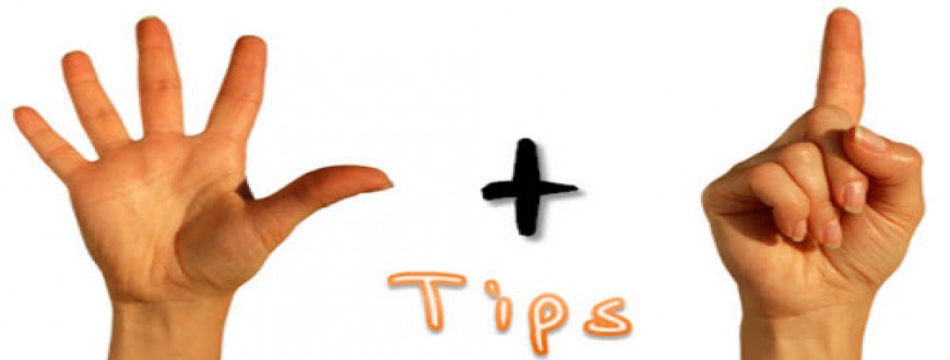 Cleaning tips